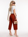 Spodnie rybaczki culloty - chilli