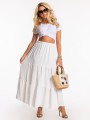 Spódnica maxi - ivory