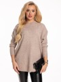 Półgolf gładki - beige