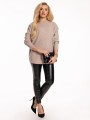 Półgolf gładki - beige