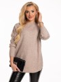 Półgolf gładki - beige