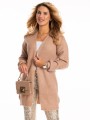Kardigan gładki - beige