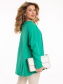 Bluza w maki plus size - laguna