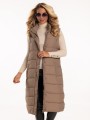 Kamizelka pikowana - beige