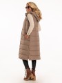 Kamizelka pikowana - beige
