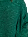 Sweter oversize romby Waverly - szmaragd