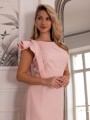 Stylowa Sukienka Elisabetta - pudrowa
