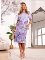 Sukienka prosta ROSES - lila