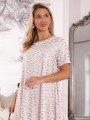 Lekka Sukienka GIORGIA zebra - biel