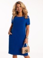 sukienka-prosta-krótki-rękaw-kieszenie-szafir-1.jpg