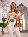 Bluzka z nadrukiem COCONUT - sunny