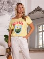 Bluzka z nadrukiem COCONUT - sunny