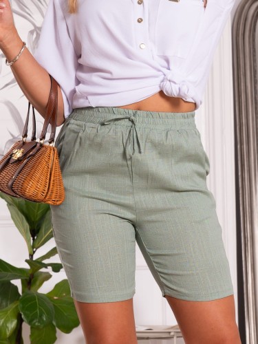 Spodenki SZORTY z wiązaniem ADELA - mint
