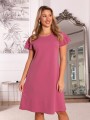 Elegancka Sukienka z falbankami GISELLE - blush