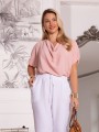 Eleganckie luźne Spodnie SANDRA - biel