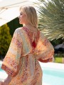 Sukienka MAXI kimono REA - orange