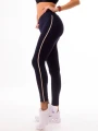 Spodnie legginsy jasny lampas - granat