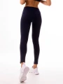 Spodnie legginsy jasny lampas - granat
