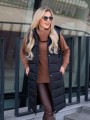 KAMIZELKA z guzikami po bokach SOPHIE - black