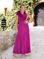 Sukienka maxi Ginevra-violet
