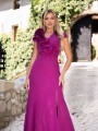 Sukienka maxi Ginevra-violet