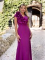 Sukienka maxi Ginevra-violet