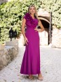 Sukienka maxi Ginevra-violet