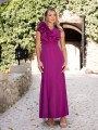 Sukienka maxi Ginevra-violet
