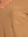 SWETER z kieszonką MIRELL - Karmel