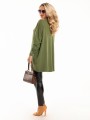 SWETER z kieszonką MIRELL - Khaki