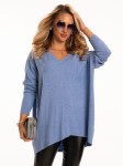 SWETER z kieszonką MIRELL - Blue
