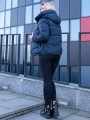 KURTKA Pikowana Podszewka Dwustronna NIKA - Granat