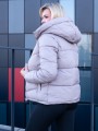 KURTKA Pikowana Podszewka Dwustronna NIKA - Beż