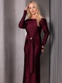 SUKIENKA Hiszpanka MAXI Wstęga SERIN - Bordo