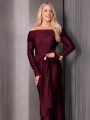SUKIENKA Hiszpanka MAXI Wstęga SERIN - Bordo