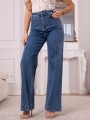Spodnie JEANSY Wide Leg PRZESZYCIA MARIAM - Dark Blue