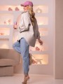 KOSZULA Jeans OVERSIZE Porządna SORIANA - Piaskowy
