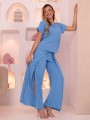 KOMPLET Rozcięcia Ściągacz INAYA - Baby blue