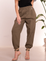 Spodnie OVERSIZE Casual Luźne FIORA - Khaki