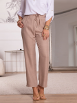 Eleganckie luźne Spodnie SANDRA - beż