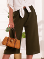 Luźne SPODNIE Rybaczki ARYA - khaki