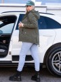 KURTKA Parka LAMÓWKA Ściągacz ULLA - Khaki