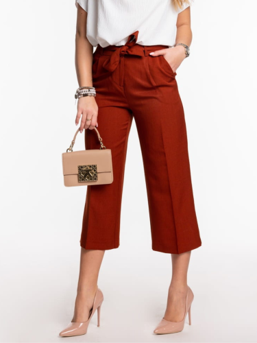 Spodnie rybaczki culloty - chilli