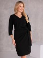 Elegancka SUKIENKA z wiązaniem ZELIA - czarny