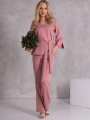 KOMPLET Elegancki WIĄZANIE Przeszycia CIRA - Blush