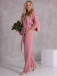 KOMPLET Elegancki WIĄZANIE Przeszycia CIRA - Blush