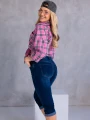 RYBACZKI Spodenki PUSH-UP Podwijane ALVA - Navy