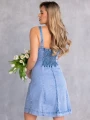 SUKIENKA ALA JEANS na ramiączkach SUMMER - blue
