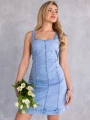 SUKIENKA ALA JEANS na ramiączkach SUMMER - blue