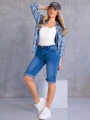 RYBACZKI modelujące PUSH-UP Jeansowe ENOLA - blue